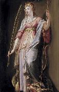 unknow artist St. Margaret of Antioch Germany oil painting artist